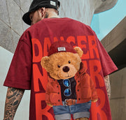 Bear Bear Graphic Tee Oversized